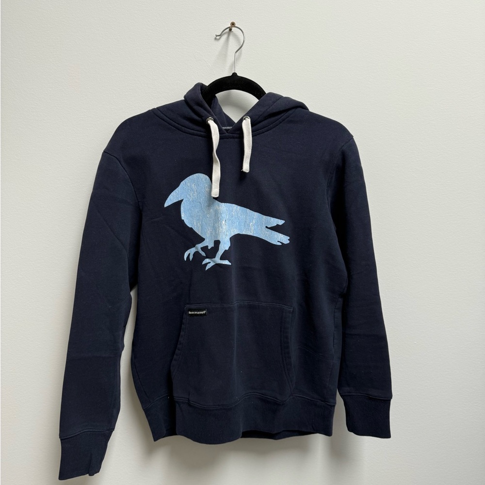 Modern Amusement Navy and Orange Hoodie